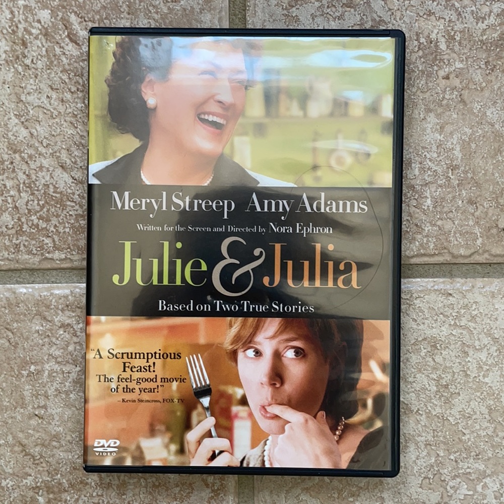 Julie & Julia DVD Meryl Streep Amy Adams